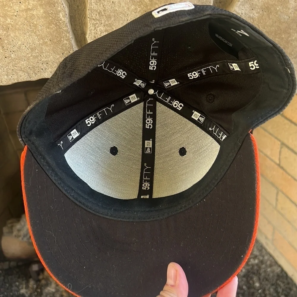 New Era, San Francisco, Giants. MLB baseball hat adjustable 7
